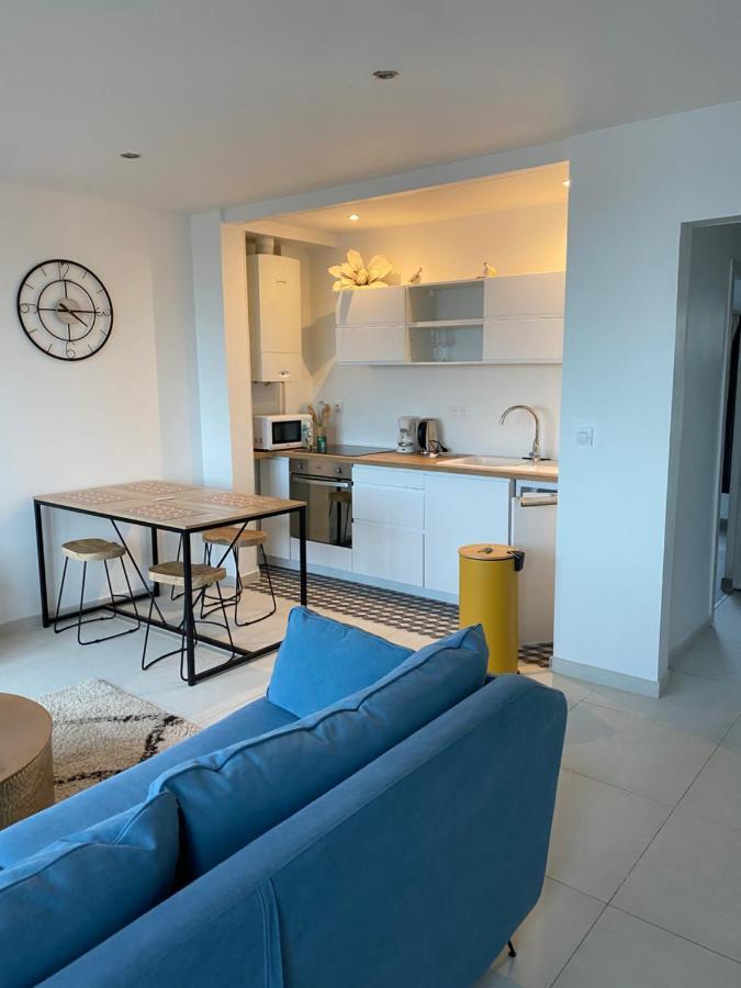 « Cote Plage » Appartement Face Mer Le Portel Exteriör bild